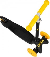 QKids QKIDS Scooter LUMIS Three-wheeled scooter yellow QKIDS Самокат LUMIS Трехколесный самокат желтый
