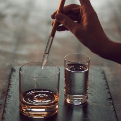 Eisch Eisch Gentleman Whisky Pipette Gold - im Geschenkkarton 16,5 cm Пипетка для виски Eisch Gentleman Gold - в подарочной упаковке 16,5 см