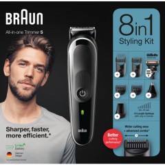 Braun MultiGroomingKit quot;5 MGK5360quot; in Schwarz  МультигрумингКомплект &amp;quot;5 MGK5360&amp;quot; в черном