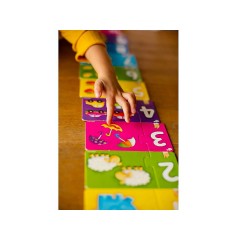 Montessori Doppelpuzzle Spass beim Zahlen Двойная головоломка Платное удовольствие