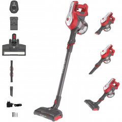 Hoover Hoover Akku-Hand-und Stielstaubsauger HF 122RH-11, 170 W, beutellos, Boden-  Handsauger in Einem, 22 V, LED-Licht, Turbo, 0,9 l Behalter  Беспроводной ручной и стержневой пылесос Hoover HF 122RH-11, 170 Вт, без мешка, напольный ручной пылесос в одн