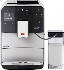 Melitta Melitta Kaffeevollautomat Barista T Smart F 83/0-101, silber, 4 Benutzerprofile18 Kaffeerezepte, nach italienischem Originalrezept Полностью автоматическая кофемашина Melitta Barista T Smart F 83/0-101, серебро, 4 профиля пользователя, 18 рецепто