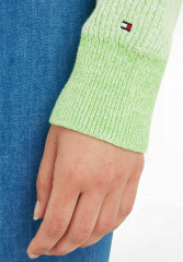 Tommy Hilfiger MOULINE V-NK CROPPED  Cardigan rost  MOULINE V-NK COPPED Кардиган ржавчина