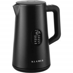 KLAMER KLAMER Wasserkocher KLAMER Edelstahl Wasserkocher mit Temperatureinstellung 40-100°C, War…  Чайник KLAMER Чайник KLAMER из нержавеющей стали с регулировкой температуры 40–100 °C,…