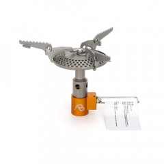 A. Blochl A. Blochl Gaskocher Gaskocher, AB-16 Titanium ultra light klein neu, (Packung), Aufstellmass: 108 x 69 mm  Газовая плита A. Blochl, AB-16 Titanium ultra Light small новая, (упаковка), установочные размеры: 108 x 69 мм