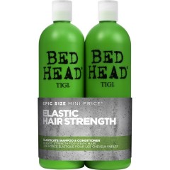 TIGI (Тиджи) Kraftigung &amp; Glanz Elasticate Strengthening Tween Duo, Shampoo Шампунь 750 мл + Conditioner Кондиционер для волос 750 мл / 1 шт.