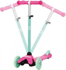 QKids QKIDS Scooter LUMIS Three-wheeld scooter turquoise QKIDS Scooter LUMIS Трехколесный самокат бирюзовый