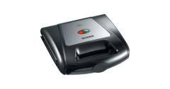 Severin Severin 3in1 Sandwich-Toaster SA 2968, Sandwichmaker schwarz/edelstahl, 1.000 Watt, mit 3 Platten-Sets  schwarz/edelstahl Тостер для сэндвичей Severin 3в1 SA 2968, сэндвичница черный/нержавеющая сталь, 1000 Вт, с набором 3 пластин