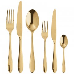 Sambonet Sambonet Velvet - Edelstahl / PVD Gold Besteckset 36-tlg. Sambonet Velvet - набор столовых приборов из нержавеющей стали / золота с PVD-покрытием, 36 предм.