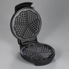 Severin Severin Waffeleisen WA 2103, 1200 W, Waffeln in Herzform, Antihaftbeschichtung, Temperaturregler, Backampel  Вафельница Severin WA 2103, 1200 Вт, вафли в форме сердца, антипригарное покрытие, регулятор температуры, подсветка для выпечки