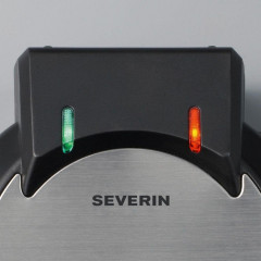 Severin Severin Waffeleisen WA 2103, 1200 W, Waffeln in Herzform, Antihaftbeschichtung, Temperaturregler, Backampel  Вафельница Severin WA 2103, 1200 Вт, вафли в форме сердца, антипригарное покрытие, регулятор температуры, подсветка для выпечки