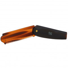 Finn  Gunnar Pocket Comb foldbar Amber  Карманная расческа складная янтарная