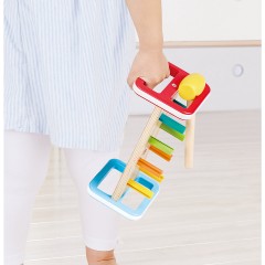 HAPE Regenbogen-Klopfbank Радужная скамья