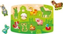 HAPE Bauernhofpuzzle головоломка ферма