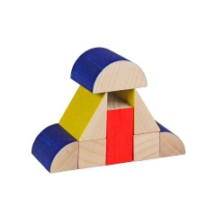 SINASPIELZEUG Holzspielzeug Holzbaukasten ?Basic Spiel? Деревянная игрушка деревянный конструктор ?Основная игра?