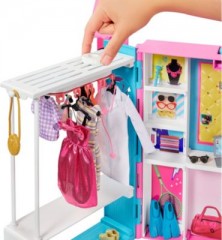 Mattel Barbie Traum Kleiderschrank ausklappbar mit Puppe Гардероб мечты Барби раскладывается вместе с куклой