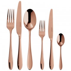 Sambonet Sambonet Velvet - Edelstahl / PVD Kupfer Besteckset 36-tlg. Sambonet Velvet - набор столовых приборов из нержавеющей стали/меди с PVD-покрытием, 36 предм.
