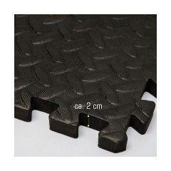 eyepower Puzzlematte Schwarz 1 Коврик-пазл черный 1