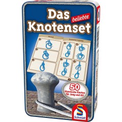 Schmidt Spiele Das beliebte Knotenset Metallbox Популярный металлический коробочный узел