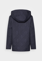 Tommy Hilfiger QUILTED HOODED JACKET Short coat desert sky СТЕГАНАЯ КУРТКА С КАПЮШОНОМ Короткое пальто небо пустыни