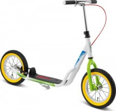 PUKY Roller R 07 L weiss-grun mit Bremse Каток R 07 L бело-зеленый с тормозом