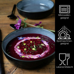 Moritz &amp; Moritz Moritz &amp; Moritz Suppenteller 6-tlg. DIGITAL blau Суповые тарелки Moritz &amp;amp; Moritz 6 шт. ЦИФРОВОЙ