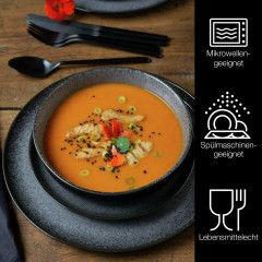 Moritz &amp; Moritz Moritz &amp; Moritz Tafelservice 18-tlg. Digital anthrazit Сервиз Moritz &amp;amp; Moritz 18 предметов. Цифровой