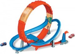Mattel Hot Wheels Riesen Looping-Crash Trackset (online) Hot Wheels Giant Looping Crash Trackset (онлайн)