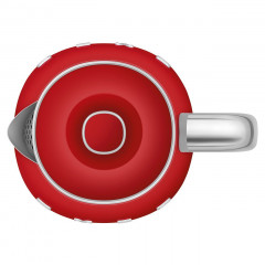 SMEG SMEG Wasserkocher SMEG Wasserkocher Edelstahl 0,8 L Fassung, 1400 W, Wasser Kocher, 1400,00 W, 360° Basis, BPA- Frei, elektrischer Wasser Kocher Klein Mini  Чайник SMEG Чайник SMEG, нержавеющая сталь, емкость 0,8 л, 1400 Вт, водоварка, 1400,00 Вт, ос