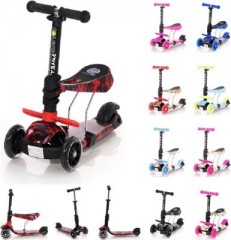 Kinderroller Laufrad 2 in 1 Smart PU Rader Roller Крыльчатка для детского самоката 2 в 1 умный самокат с колесами PU