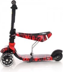 Kinderroller Laufrad 2 in 1 Smart PU Rader Roller Крыльчатка для детского самоката 2 в 1 умный самокат с колесами PU