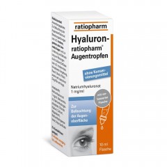ratiopharm Hyaluron-ratiopharm Augentropfen  Глазные капли Гиалурон Ратиофарм