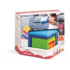 Edushape Stapler und Nester штабелеры и гнезда