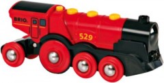 BRIO Rote Lola Batterielok Аккумуляторный локомотив Red Lola