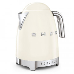 SMEG SMEG Wasserkocher SMEG Wasserkocher mit Temperatureinstellung 50-100°C Edelstahl Kocher, 2400,00 W, 360°Basis elektrischer Wasser Kocher mit Temperatureinstellung Metall  Чайник SMEG Чайник SMEG с регулировкой температуры 50-100°C Плита из нержавеюще