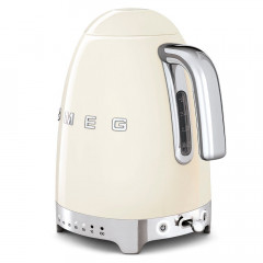 SMEG SMEG Wasserkocher SMEG Wasserkocher mit Temperatureinstellung 50-100°C Edelstahl Kocher, 2400,00 W, 360°Basis elektrischer Wasser Kocher mit Temperatureinstellung Metall  Чайник SMEG Чайник SMEG с регулировкой температуры 50-100°C Плита из нержавеюще