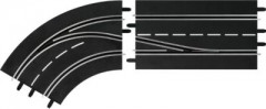 Carrera Spurwechselkurve links Кривая смены полосы движения слева