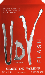 Туалетная вода UdV - Ulric de Varens for man Flash, 60 мл