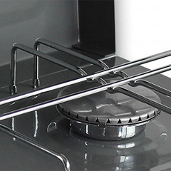 Enders Enders Gaskocher Canberra 2, (Set, inkl. Anschlussschlauch), 2 x 2,3 kW Brenner, B 43 x T 26 x H 10 cm  Газовая плита Enders Canberra 2, (комплект, включая соединительный шланг), 2 горелки по 2,3 кВт, Ш 43 x Г 26 x В 10 см
