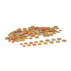 Wissner aktiv lernen Spielgeld Munzen grosser Satz (160 Munzen) Большой набор игровых монет (160 монет)