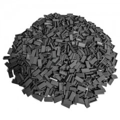 LEGO LEGO 1x2 Fliesen Dunkelgrau  - 250 Stuck - Dark bluish grey 3069b LEGO 1x2 Tiles Dark Grey — 250 штук — Темно-голубовато-серый 3069b