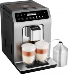 Krups Krups Kaffeevollautomat EA894T Evidence Plus Kaffeegenuss in Perfektion, Barista Quattro Force Technologie+Emsa Travel Mug Compact schwarz 0,3l  Полностью автоматическая кофемашина Krups EA894T Evidence Plus: наслаждение кофе в совершенстве, техноло