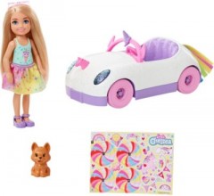 Mattel Barbie Chelsea Puppe Spiel-Set inkl. Auto Игровой набор для куклы Барби Челси, включая автомобиль