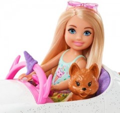 Mattel Barbie Chelsea Puppe Spiel-Set inkl. Auto Игровой набор для куклы Барби Челси, включая автомобиль
