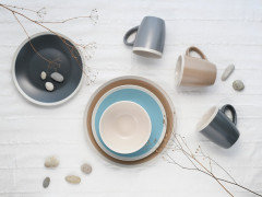 Creatable Creatable Kombiservice 16-tlg. NORDIC LIVING COOL  anthrazit Создаваемый комбинированный сервиз 16 шт. НОРДИЧЕСКАЯ ЖИЗНЬ КРУТАЯ