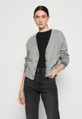 Tommy Hilfiger REG VARSITY IMD NY Zip-up sweatshirt medium heather grey REG VARSITY IMD NY Толстовка на молнии средний вересковый серый