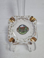 Пепельница винтажная Plankenhammer Floss Bavaria, фарфор, 8 х 2 см, Германия, 1970-80гг.