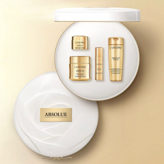 LANCOME ABSOLUE gift set Подарочный набор &quot;Антивозрастной уход ABSOLUE&quot; ограниченный выпуск 2024 года: крем 30мл, лосьон 50мл, сыворотка 5мл, крем для глаз 5мл 