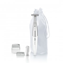 Braun Elektrischer Rasierer quot;Silk-epil Bikini Styler FG1100quot; in Weiss und Silber  Электробритва &amp;quot;Silk-epil Bikini Styler FG1100&amp;quot; в белом и серебристом