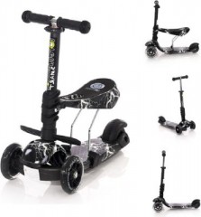 Kinderroller Laufrad 2 in 1 Smart PU Rader Roller Крыльчатка для детского самоката 2 в 1 умный самокат с колесами PU